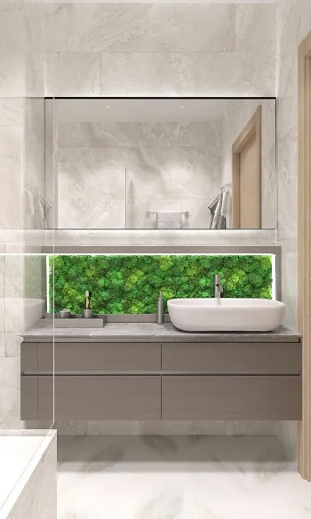 Интерьер ванной  смотреть на Basicdecor