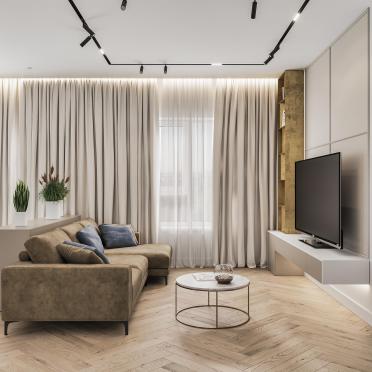 Интерьер гостиной  смотреть на Basicdecor
