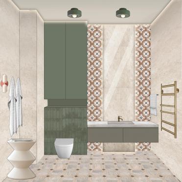 Интерьер ванной  смотреть на Basicdecor