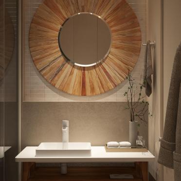 Интерьер ванной  смотреть на Basicdecor