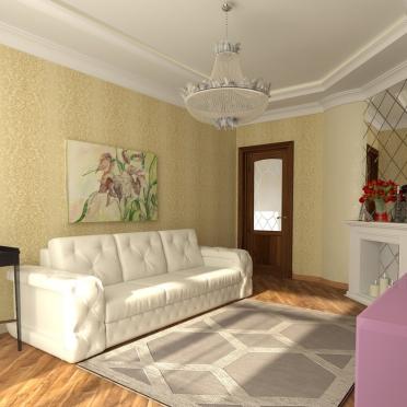 Интерьер гостиной в неоклассике смотреть на Basicdecor