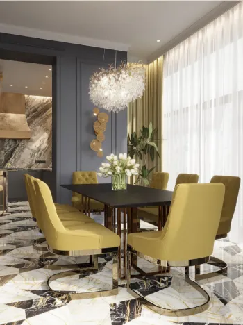 Интерьер столовой  смотреть на Basicdecor
