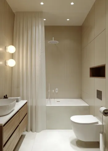 Интерьер ванной  смотреть на Basicdecor