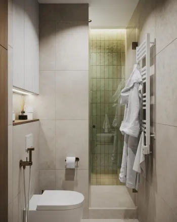 Интерьер ванной  смотреть на Basicdecor