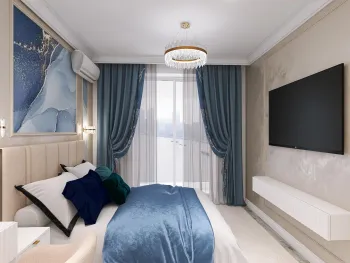 Интерьер спальни  смотреть на Basicdecor