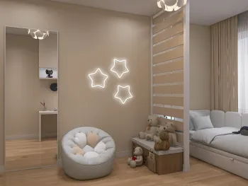 Интерьер детской  смотреть на Basicdecor