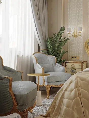Интерьер спальни  смотреть на Basicdecor