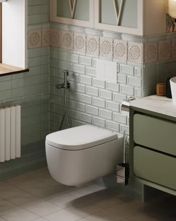 Интерьер ванной  смотреть на Basicdecor