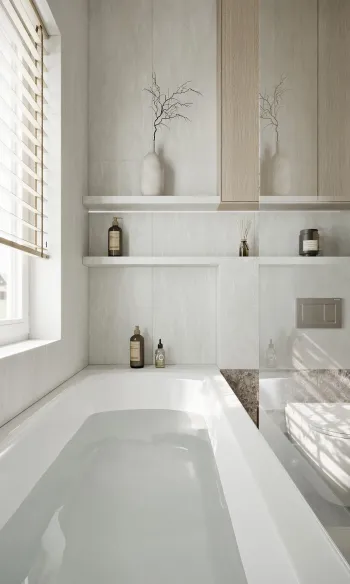 Интерьер ванной  смотреть на Basicdecor