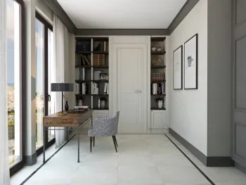 Интерьер c рабочим местом  смотреть на Basicdecor