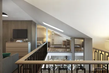 Интерьер c подсветкой в современном стиле смотреть на Basicdecor
