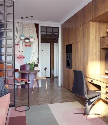 Интерьер  смотреть на Basicdecor
