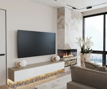 Интерьер гостиной в современном стиле смотреть на Basicdecor