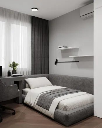 Интерьер спальни  смотреть на Basicdecor