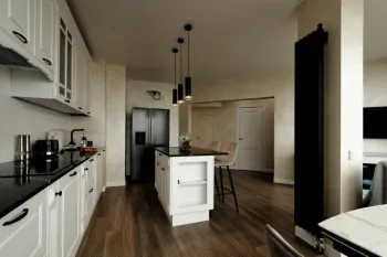 Интерьер кухни в современном стиле смотреть на Basicdecor