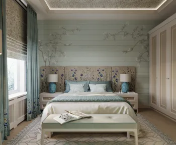 Интерьер спальни  смотреть на Basicdecor