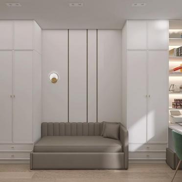 Интерьер детской с проходной  смотреть на Basicdecor