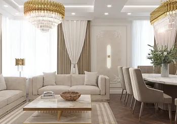 Интерьер гостиной в современном стиле смотреть на Basicdecor