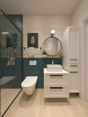 Интерьер ванной  смотреть на Basicdecor