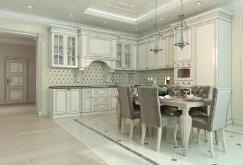 Интерьер кухни в неоклассике, в восточном стиле и барокко смотреть на Basicdecor