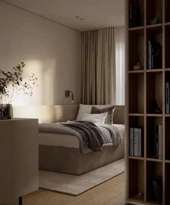 Интерьер детской cветильниками над кроватью  смотреть на Basicdecor