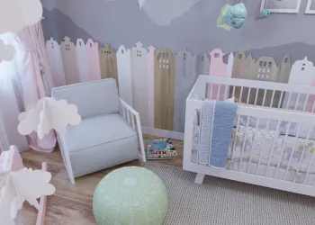Интерьер детской с для девочки в современном стиле смотреть на Basicdecor