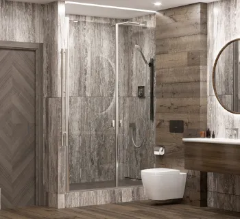 Интерьер ванной в современном стиле смотреть на Basicdecor