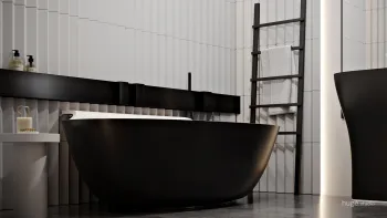 Интерьер ванной в гранже смотреть на Basicdecor