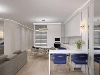 Интерьер гостиной  смотреть на Basicdecor