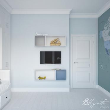 Интерьер детской с для мальчика в скандинавском стиле смотреть на Basicdecor