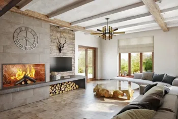 Интерьер гостиной  смотреть на Basicdecor