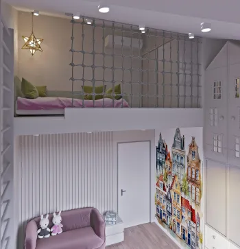 Интерьер детской  смотреть на Basicdecor