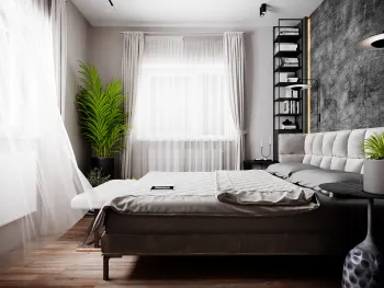 Интерьер спальни в современном стиле смотреть на Basicdecor