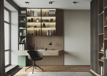 Интерьер кабинета  смотреть на Basicdecor