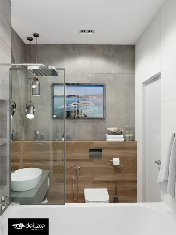 Интерьер ванной  смотреть на Basicdecor