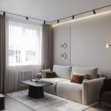 Интерьер гостиной  смотреть на Basicdecor