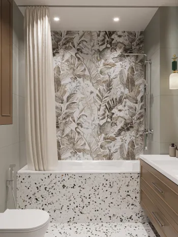 Интерьер ванной  смотреть на Basicdecor