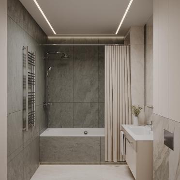 Интерьер ванной  смотреть на Basicdecor