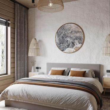 Интерьер спальни  смотреть на Basicdecor