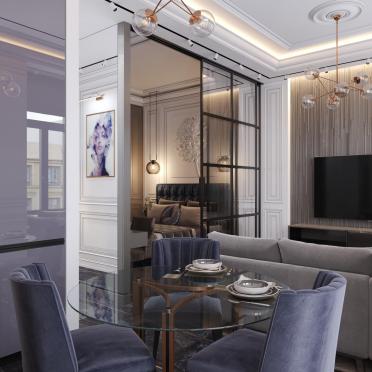 Интерьер гостиной  смотреть на Basicdecor