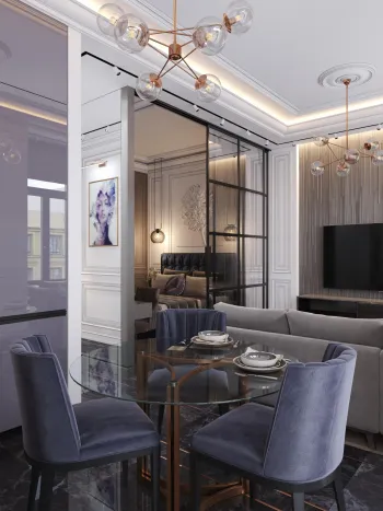 Интерьер гостиной  смотреть на Basicdecor
