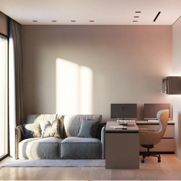 Интерьер c подсветкой  смотреть на Basicdecor