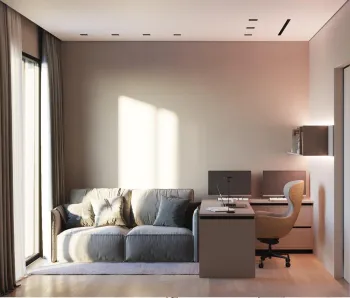 Интерьер c подсветкой  смотреть на Basicdecor