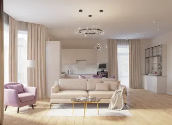 Интерьер гостиной  смотреть на Basicdecor