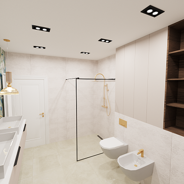 Интерьер ванной  смотреть на Basicdecor