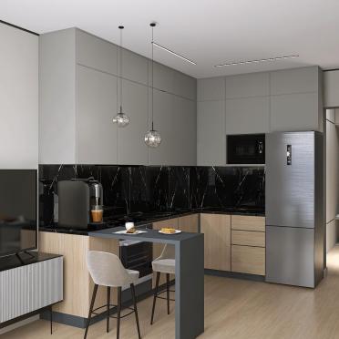 Интерьер кухни  смотреть на Basicdecor