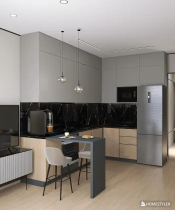 Интерьер кухни  смотреть на Basicdecor