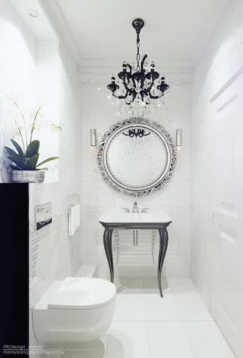 Интерьер ванной в неоклассике смотреть на Basicdecor