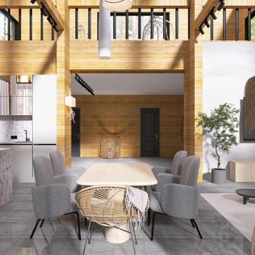 Интерьер гостиной в современном стиле смотреть на Basicdecor