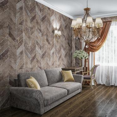 Интерьер гостиной c рабочим местом  смотреть на Basicdecor